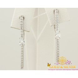Серебряные серьги New Стайл 2946/9р